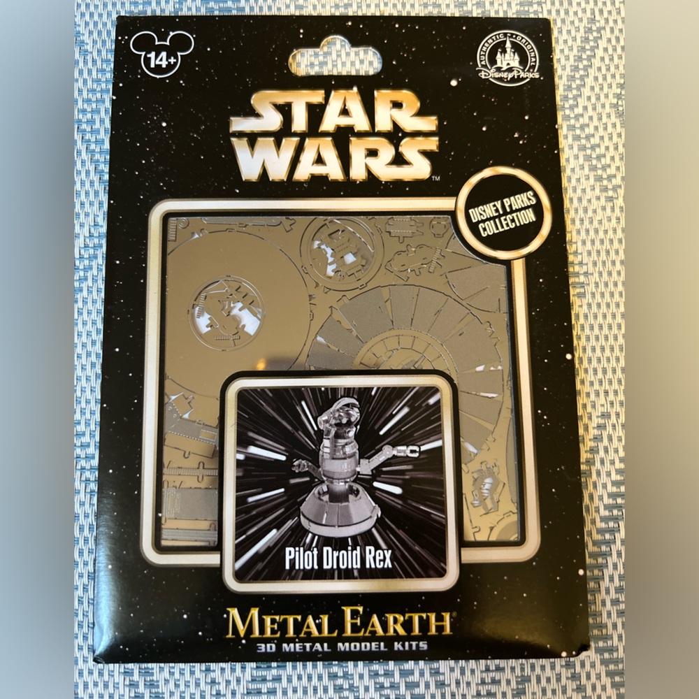 Authentic Disney 3D Metal Earth Pilot Droid Rex